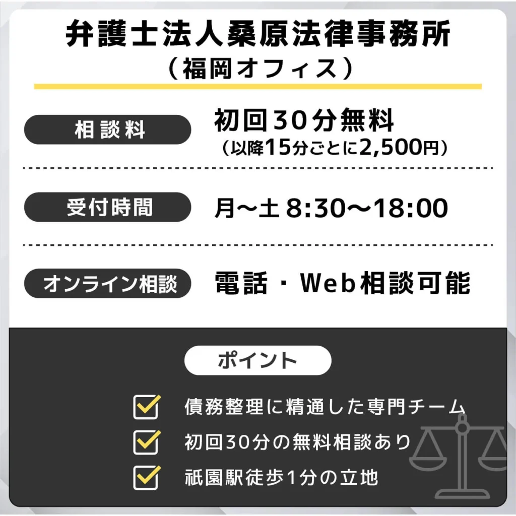 弁護士法人桑原法律事務所(福岡オフィス)