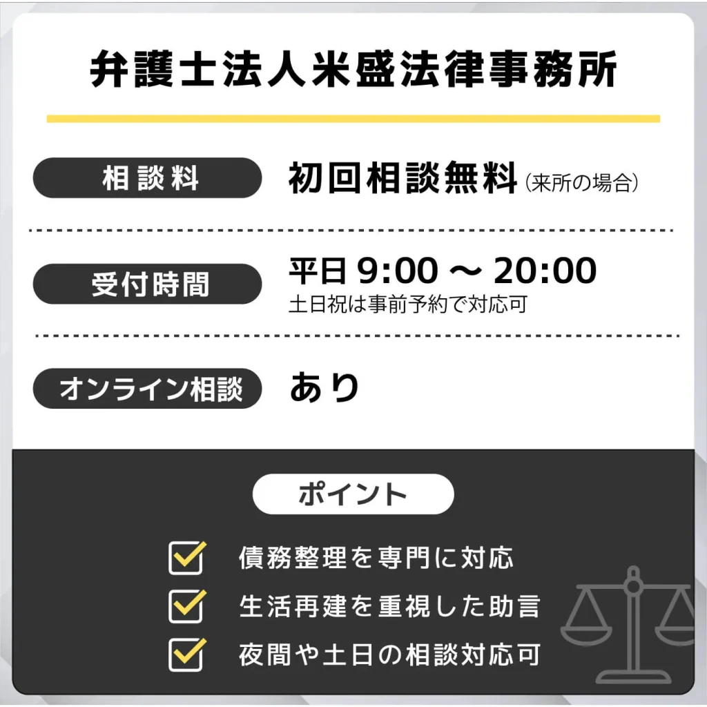 弁護士法人米盛法律事務所