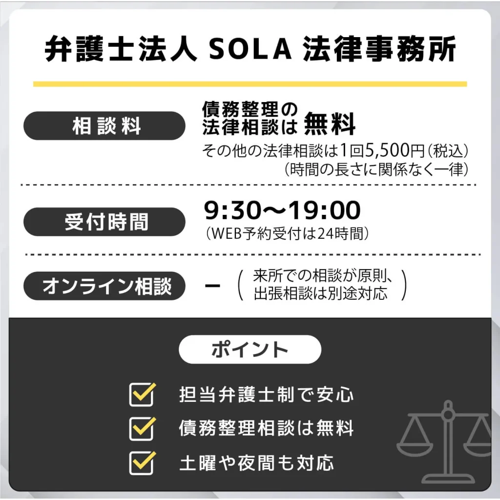 弁護士法人SOLA法律事務所